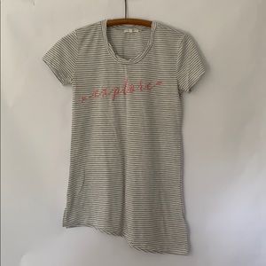 Maurice’s Pink Embroidered Explore‎ Soft Tshirt